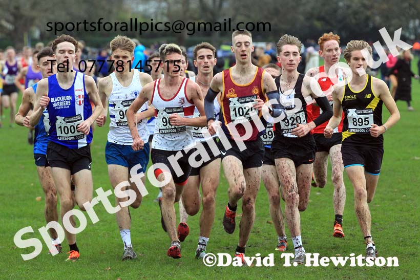 Junior Men, 2022 British Athletics Cross Challenge, Sefton Park, Liverpool.  Photo: David T. Hewitson/Sports for All Pics